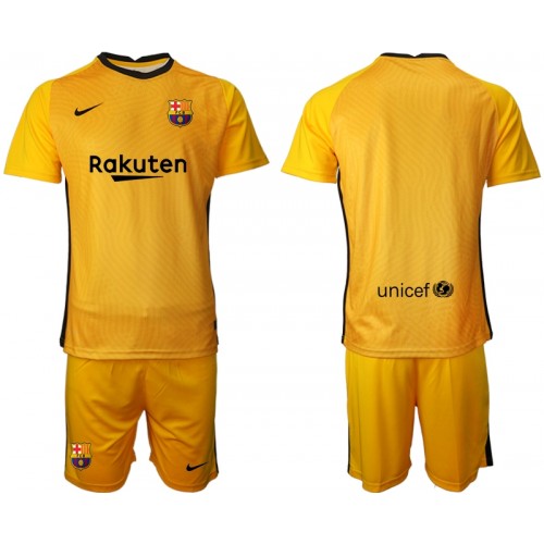FC Barcelona Dres Golmanski Dječji 2020/21 M002 Kratkih Rukava FC Barcelona Dres Golmanski Dječji 2020/21 M002 Kratkih Rukava